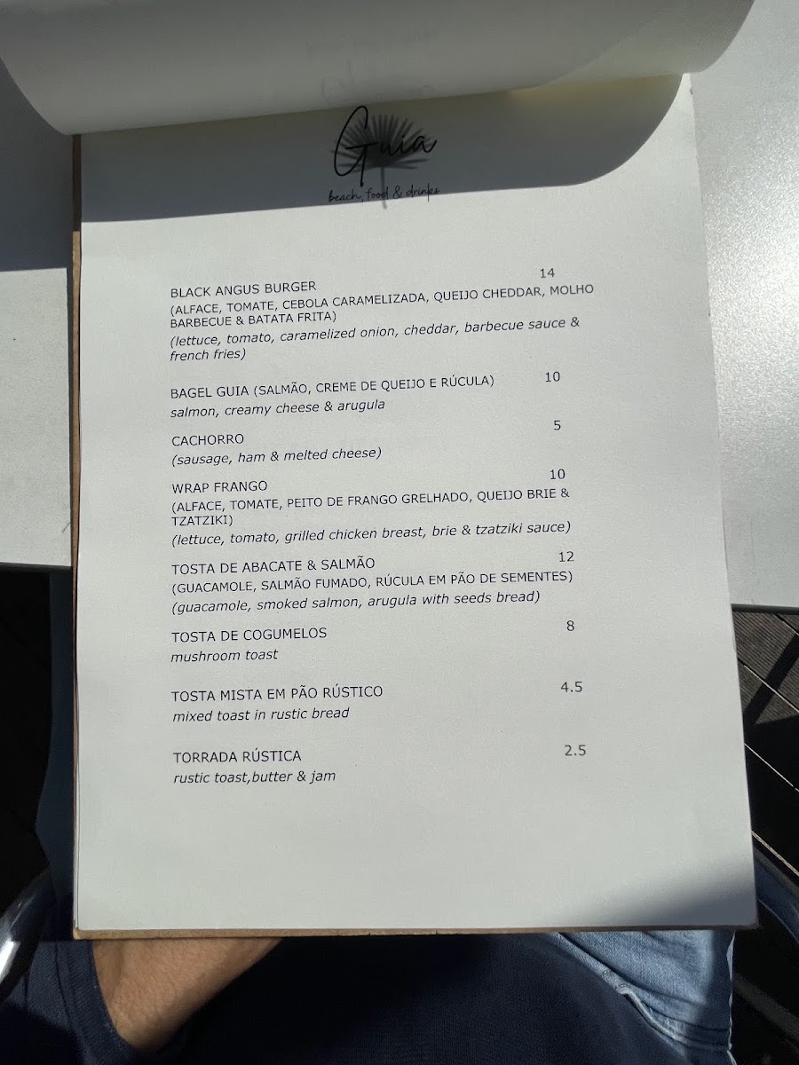 Menu Guia Beach, Food & Drinks-8